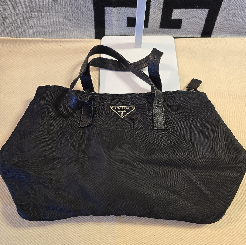 Prada Black Nylon Small Handbag - Picture 7 of 7